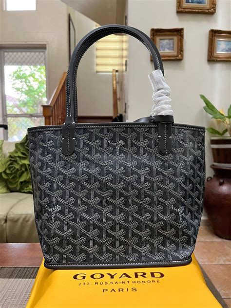 goyard anjou grey|goyard anjou mini price 2023.